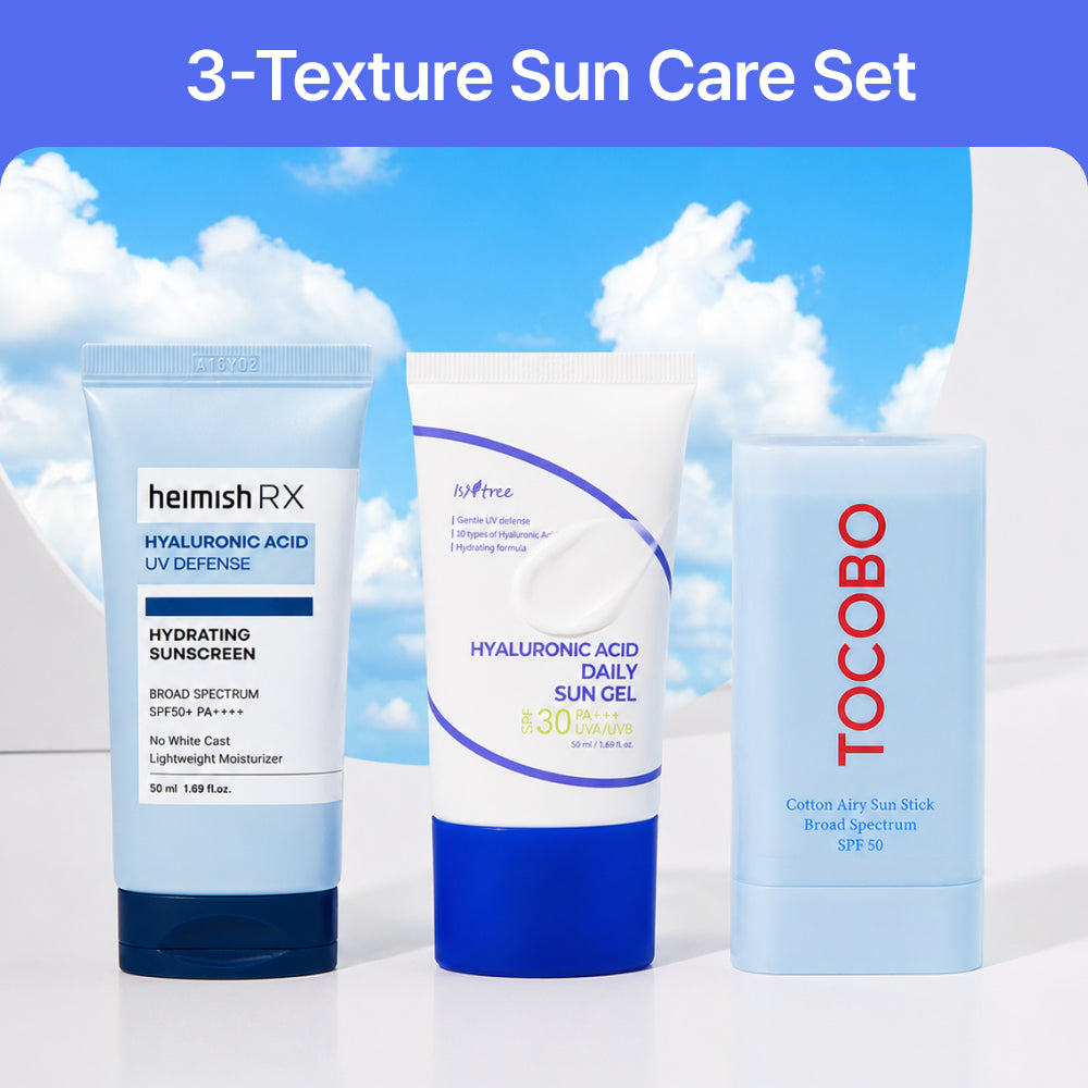 MOIDA SET [MOIDA] 3-Texture Sun Care Set (Sun Cream + Sun Stick + Sun Gel)