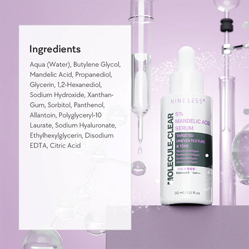 [NINELESS] Molecule-Clear 5% Mandelic Acid Serum 30ml