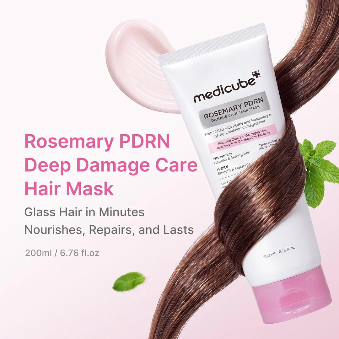 [MEDICUBE] Rosemary PDRN Damage Care Hair Mask 200ml