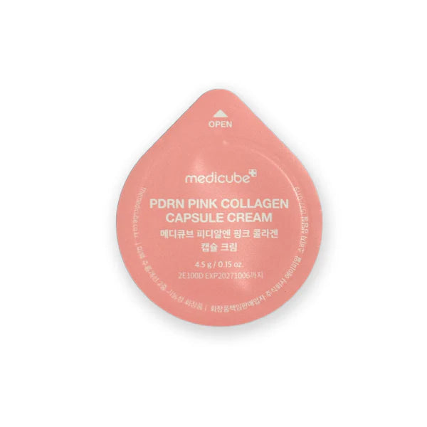 [MEDICUBE] PDRN Pink Collagen Capsule Cream sample 4.5g