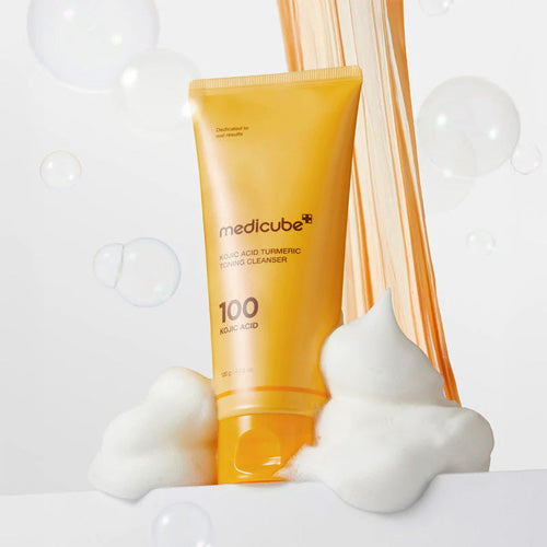 [MEDICUBE] Kojic Acid Turmeric Toning Cleanser 120g