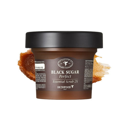 [Skinfood] Black Sugar Perfect Essential Scrub 2X 210ml