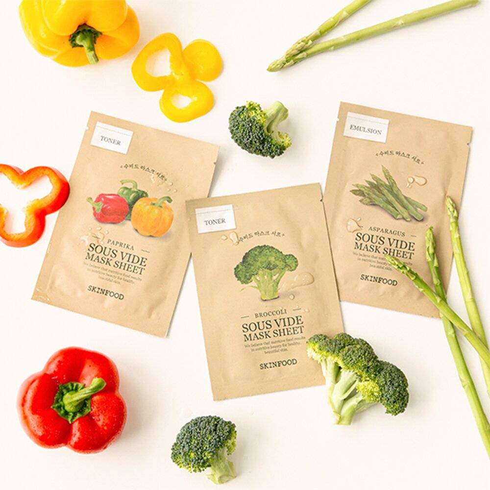 [Skinfood] Sous Vide Mask Sheet (8 types)