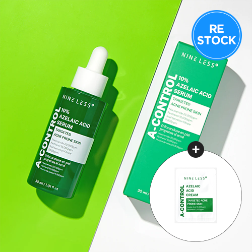 [NINE LESS] A-control 10% Azelaic Acid Serum 30ml + Free Gift