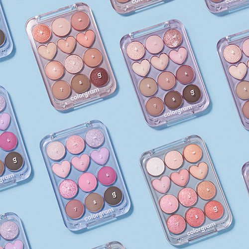 [colorgram] Pin Point Eyeshadow Palette (2 colors)