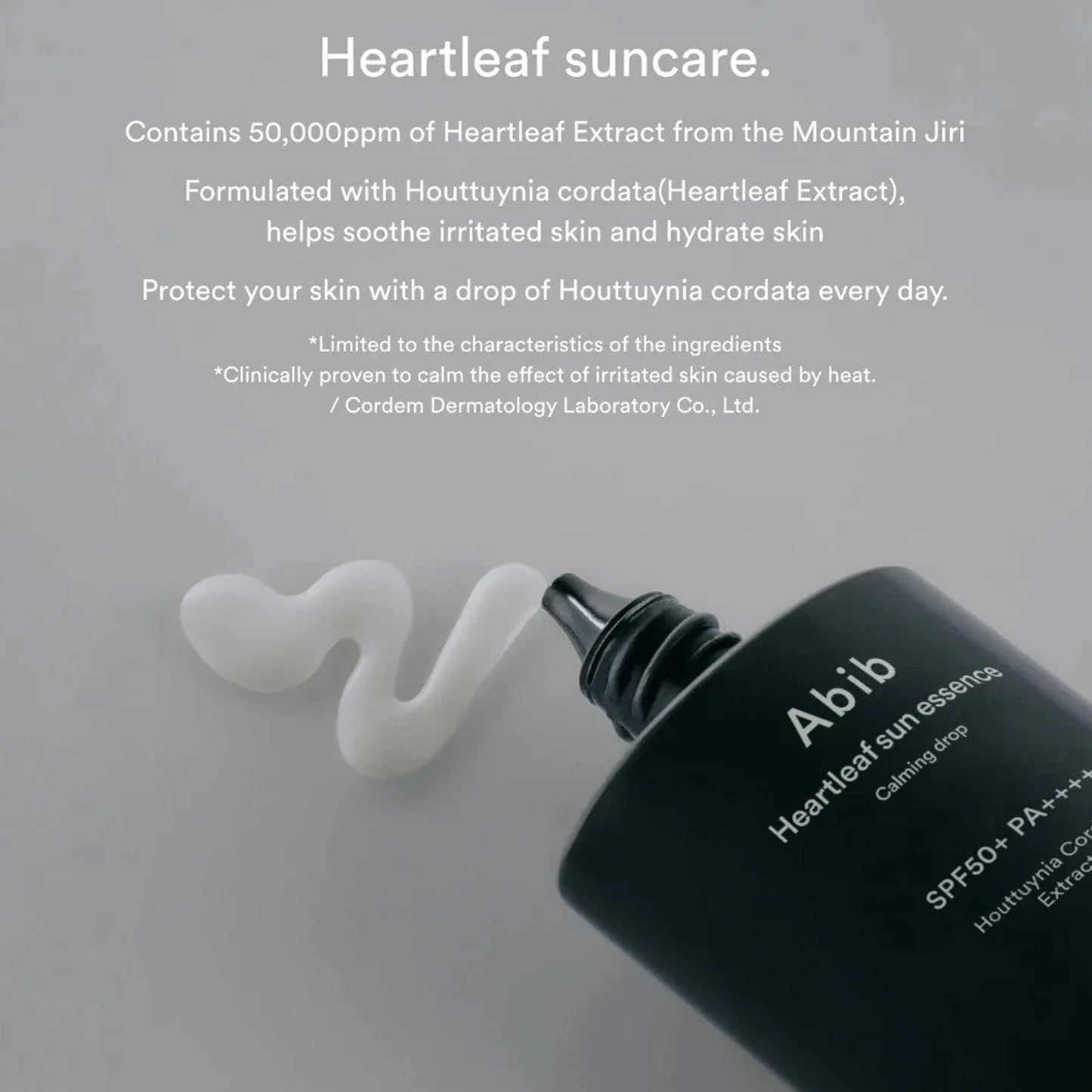 [Abib] Heartleaf sun essence Calming drop 50ml