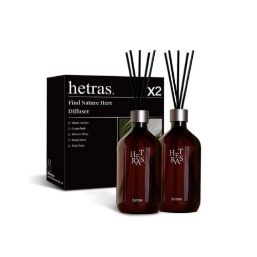 [hetras] Premium Diffuser (500ml*2ea) (15 types)