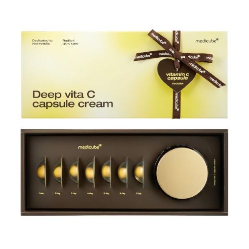 *Gift Set* [MEDICUBE] Deep Vita C Capsule Cream Set (1ea + Sample 7ea)