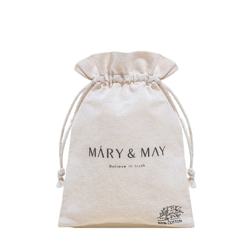 FREE GIFT [Mary&May] 100% Fabric Beauty Pouch (Mini Eco Bag) (100% off)