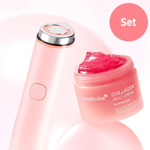 *SPECIAL PRICE* [MEDICUBE] *mini* Booster Pro+Jelly Cream PINK SET