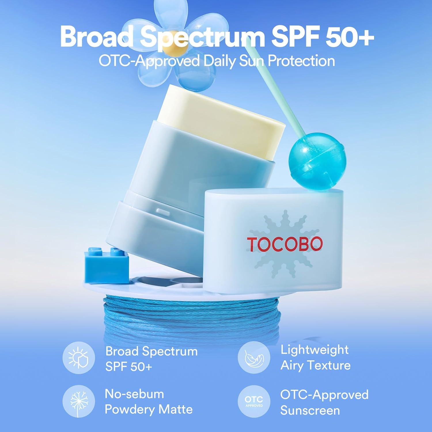 MOIDA SET [TOCOBO] Travel-Ready Calming Set (Skincare Kit + Sun Stick + Lip Mask)