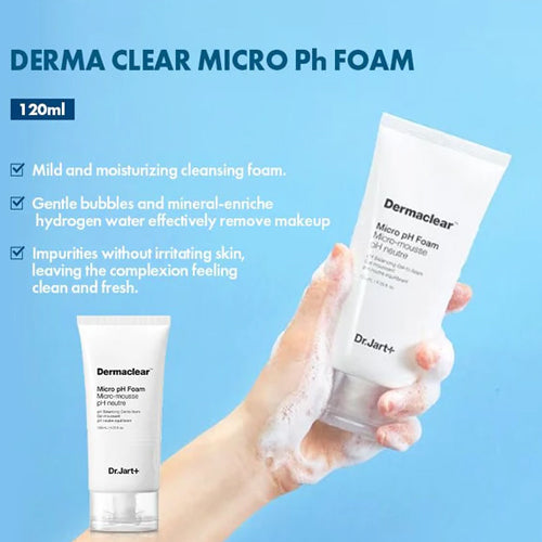 [Dr.Jart+] Dermaclear Micro pH Foam 120ml