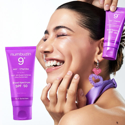 [Numbuzin] No.9 NAD+ BIO Super Defense Glow Sunscreen 50ml