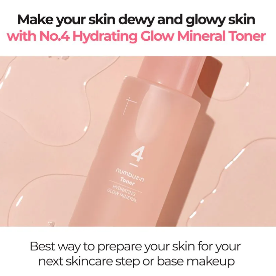 [Numbuzin] No.4 Hydration Glow Mineral Toner 200ml