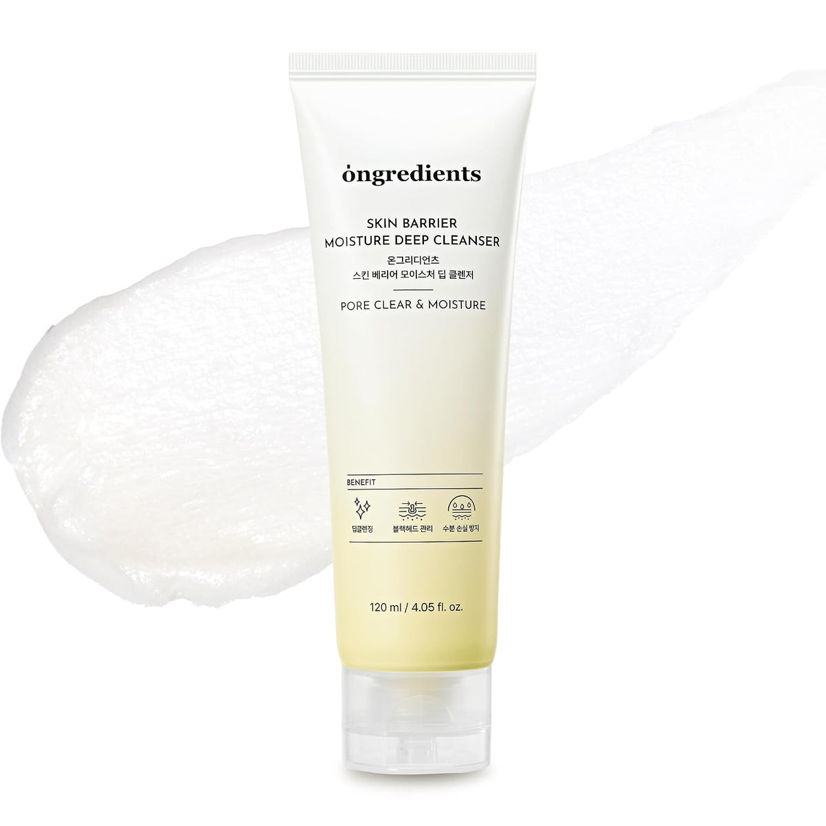 [Ongredients] Skin Barrier Moisture Deep Cleanser 120ml
