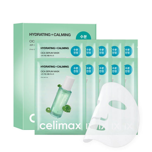 [celimax] *renewal* The Real Cica Calming Serum Mask (10ea)