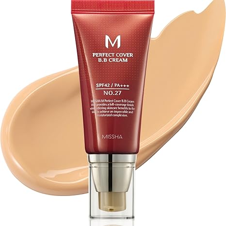 [Missha] M Perfect Cover BB Cream 50ml (6 Colors)