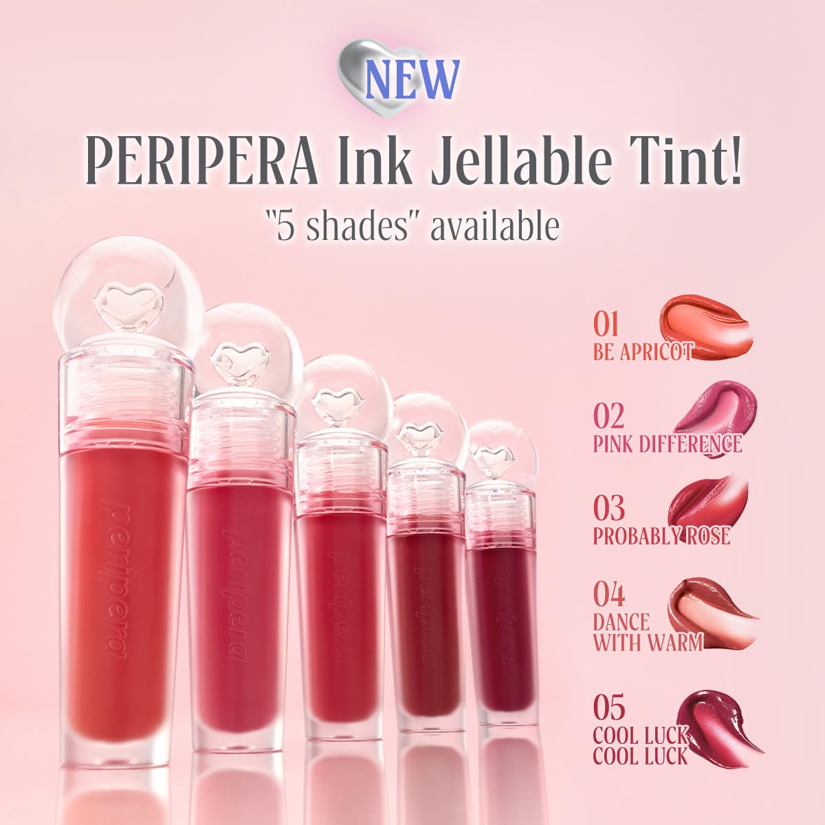 [Peripera] Ink Jellable Tint (4 colors)