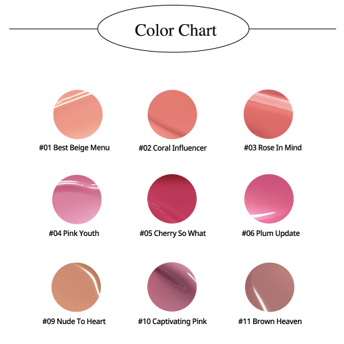[Peripera] Ink Mood Glowy Tint (14 colors)