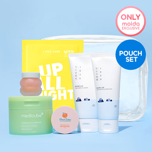 *CLEARANCE* [MOIDA] Beauty Savings Pouch no.2 (6 items + Pouch)