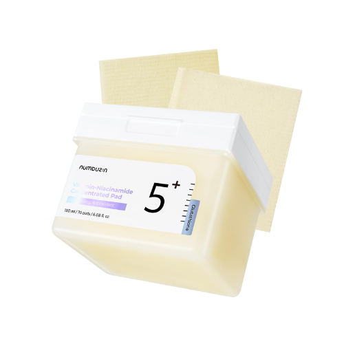 *MOIDA SET* [numbuzin] No.5+ Glutathione Skincare Duo (Serum + Toner Pads)