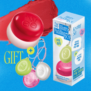 [Fwee] *Keyring Set* Lip&Cheek Blurry Pudding Pot (3 colors)