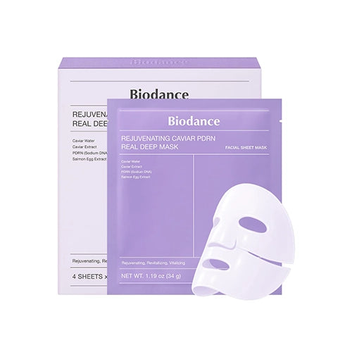 [Biodance] Rejuvenating Caviar PDRN Real Deep Mask (4ea)