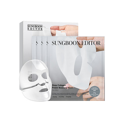 [SUNGBOON EDITOR] Deep Collagen Power Boosting Mask (4ea)
