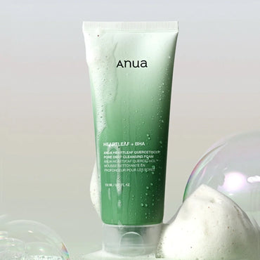 [Anua] Heartleaf Quercetinol Pore Deep Cleansing Foam & Mild Oil Set