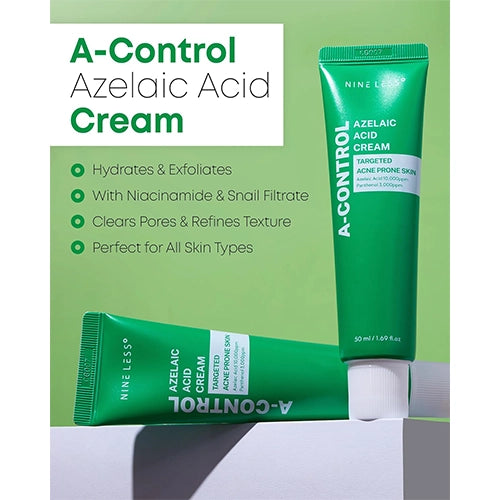[NINE LESS] A-Control Azelaic Acid Cream 50ml