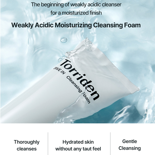 [Torriden] DIVE-IN Low Molecular Hyaluronic Cleansing Foam 150ml