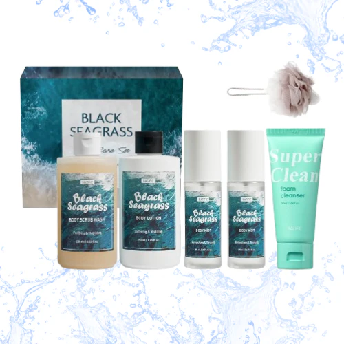 [NACIFIC] Black Seagrass Body Set