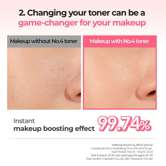 [Numbuzin] No.4 Hydration Glow Mineral Toner 200ml