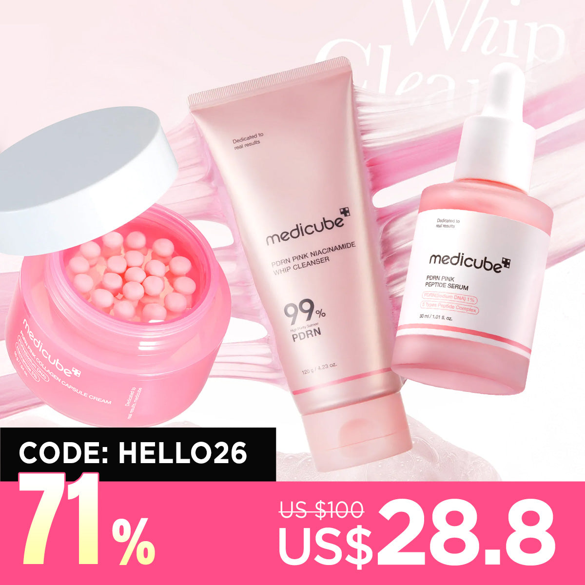 [MEDICUBE] Special PDRN Care Set