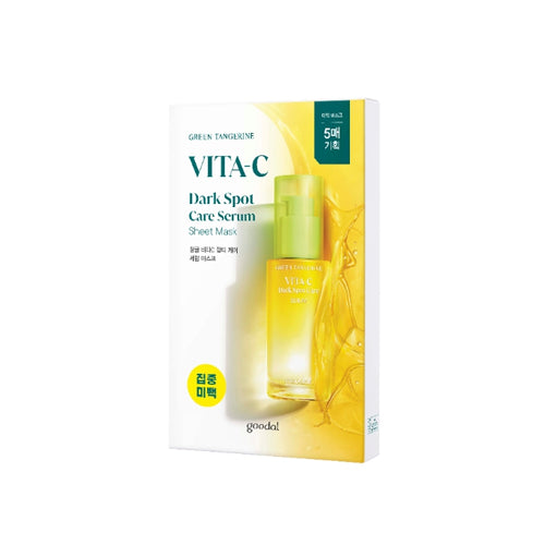 [Goodal] *renewal* Green Tangerine Vita C Dark Spot Care Serum Sheet Mask Set (5 sheets)