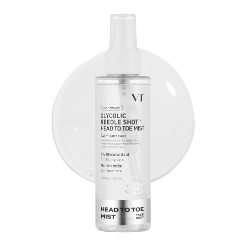 [VT Cosmetics] Glycolic Acid Reedle Shot Head-to-Toe Mist 120ml
