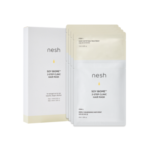 [nesh] Soy Biome 2-Step Clinic Hair Mask (4pcs)