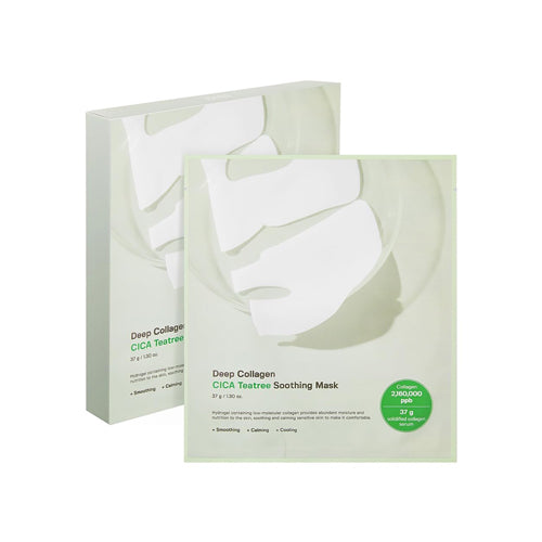 [SUNGBOON EDITOR] Deep Collagen Cica Teatree Soothing Mask (4ea)