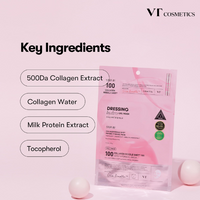 [VT Cosmetics] Collagen Reedle Shot 100 2Step Mask (1ea)