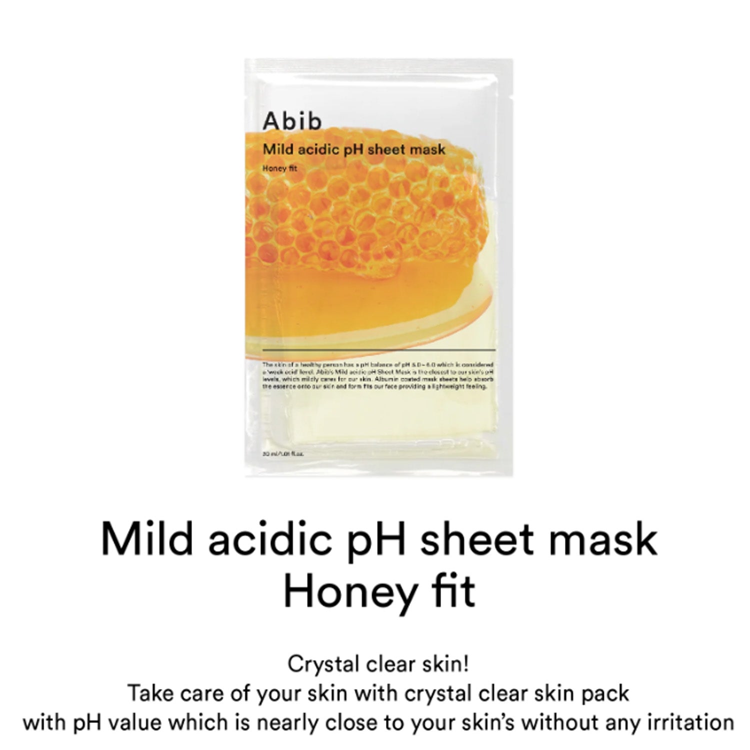[Abib] Mild Acidic pH Sheet Mask (5 types)
