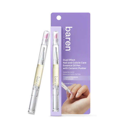 [baren] *renewal* Dual Effect Nail and Cuticle Care Essence Oil Pen 2ml