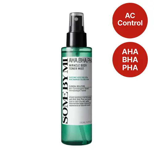 [SOMEBYMI] AHA. BHA. PHA Miracle Body Toner Mist 140ml