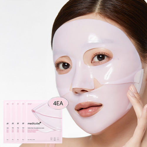 [Medicube] PDRN Pink Collagen Gel Mask (1ea/4ea)