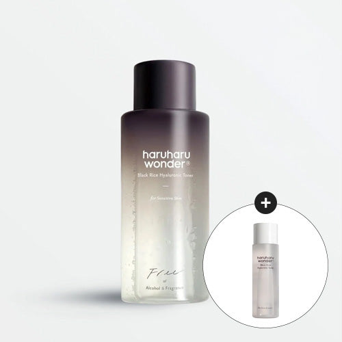 [haruharu wonder] Black Rice Hyaluronic Toner For Sensitive Skin 150ml +Free gift