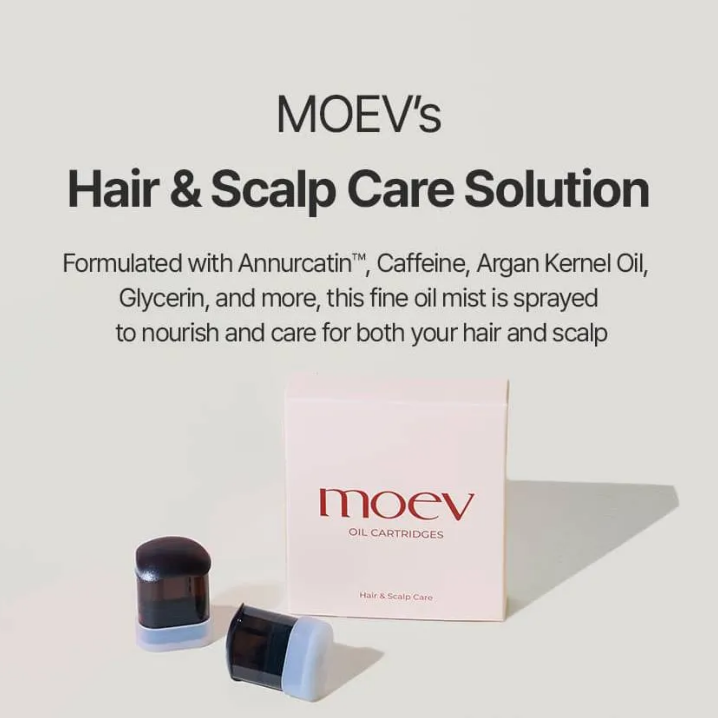 [moev] Hair Steamer Pro Oil Cartridges (2ea)