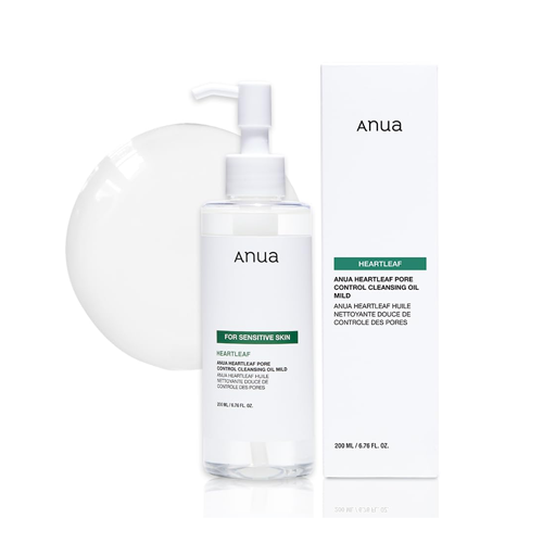 [Anua] Heartleaf Quercetinol Pore Deep Cleansing Foam & Mild Oil Set