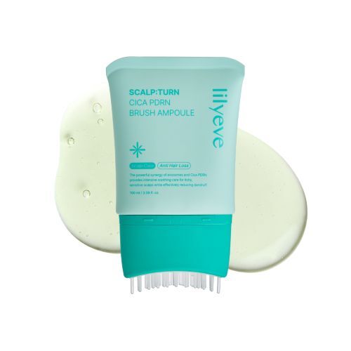 [lilyeve] Scalp:Turn Cica PDRN Brush Ampoule 100ml