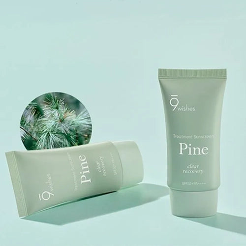 [9Wishes] Pine Treatment Sunscreen SPF50+PA++++ 50ml