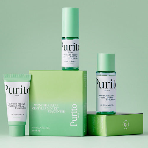 [Purito Seoul] Wonder Releaf Centella Mini Kit Unscented