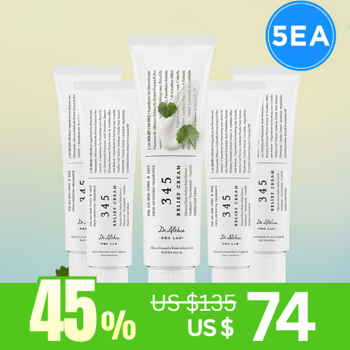 *Special Price* 5EA [Dr.Althea] 345 Relief Cream 5EA Bundle (50ml*5)